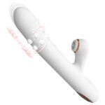 Vibrador de Ponto G e Clitóris Rotativo com Sobe e Desce de Esferas Recarregável Simulador de Língua - Imagem 3