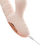 Vibrador de Ponto G e Clitóris Rotativo Vai e Vem Pulsação com Aquecimento Galaku App Recarregável - Imagem 5