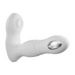 Vibrador de Ponto G com Choque Elétrico Auratouch Galaku App Recarregável Branco - Imagem 4