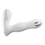 Vibrador de Ponto G com Choque Elétrico Auratouch Galaku App Recarregável Branco - Imagem 5