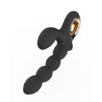Vibrador de Ponto G e Clitóris Escalonado com Relevo Anatômico Recarregável - Imagem 7