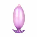 Plug Anal Inflável de Silicone com Pêra de Bombeamento Expansor Anatomico - Imagem 5
