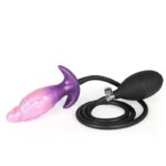 Plug Anal Inflável de Silicone com Pêra de Bombeamento Expansor Anatomico - Imagem 8