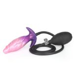 Plug Anal Inflável de Silicone com Pêra de Bombeamento Expansor de Precisão - Imagem 3
