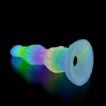 Plug Anal Alien Vibratório Fluorescente com Controle Remoto Avançado - Imagem 7