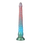 Plug Anal Alien Longo Vibratório Flexível com Controle Remoto - Imagem 2