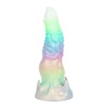 Plug Anal Alien Vibratório Fluorescente Intermediário com Controle Remoto - Imagem 2