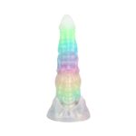 Plug Anal Alien Vibratório Fluorescente Intermediário com Controle Remoto - Imagem 4