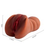 Masturbador Vagina Realística CyberSkin com Canal Texturizado Longo - Imagem 4