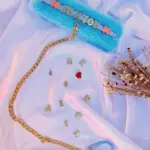 Coleira Choker BDSM de Pelúcia azul personalizável macia para casais