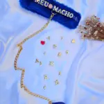 Coleira Choker BDSM de Pelúcia Azul Escuro personalizável macia para casais